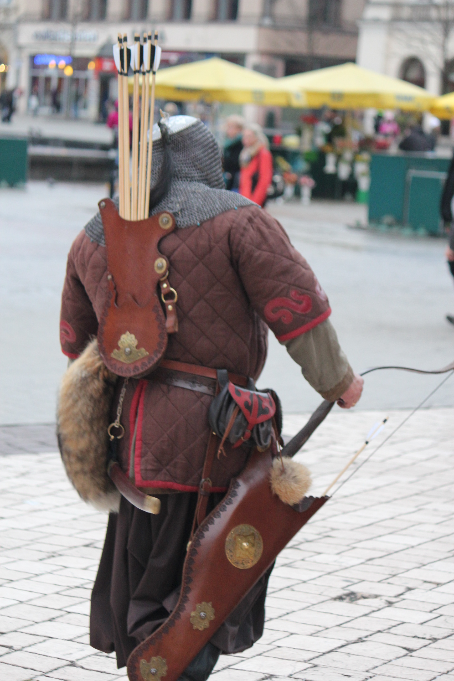 Squire with Arrows; Krakow, Poland; 2011