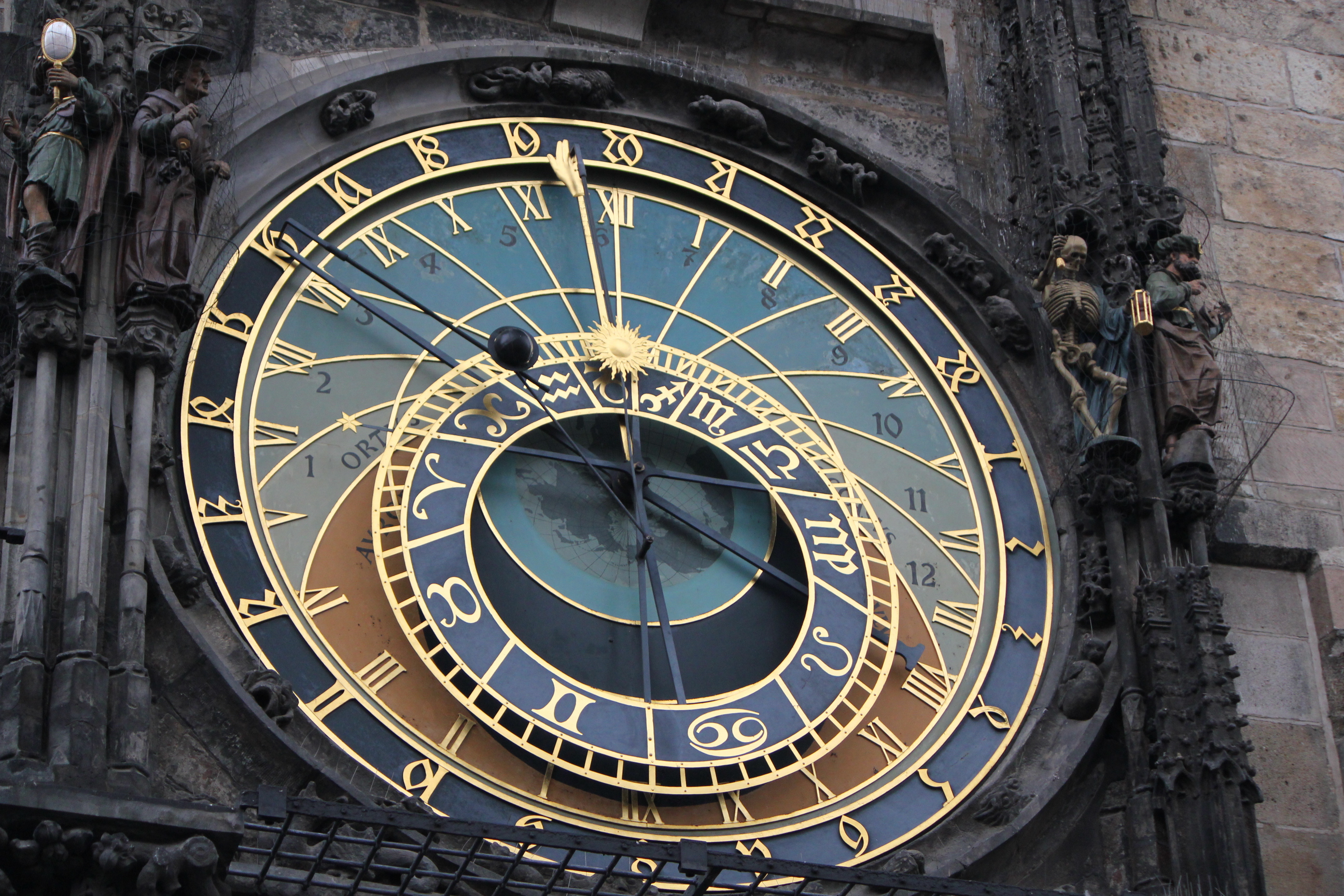 Clock; Prague, Czech Republic; 2011