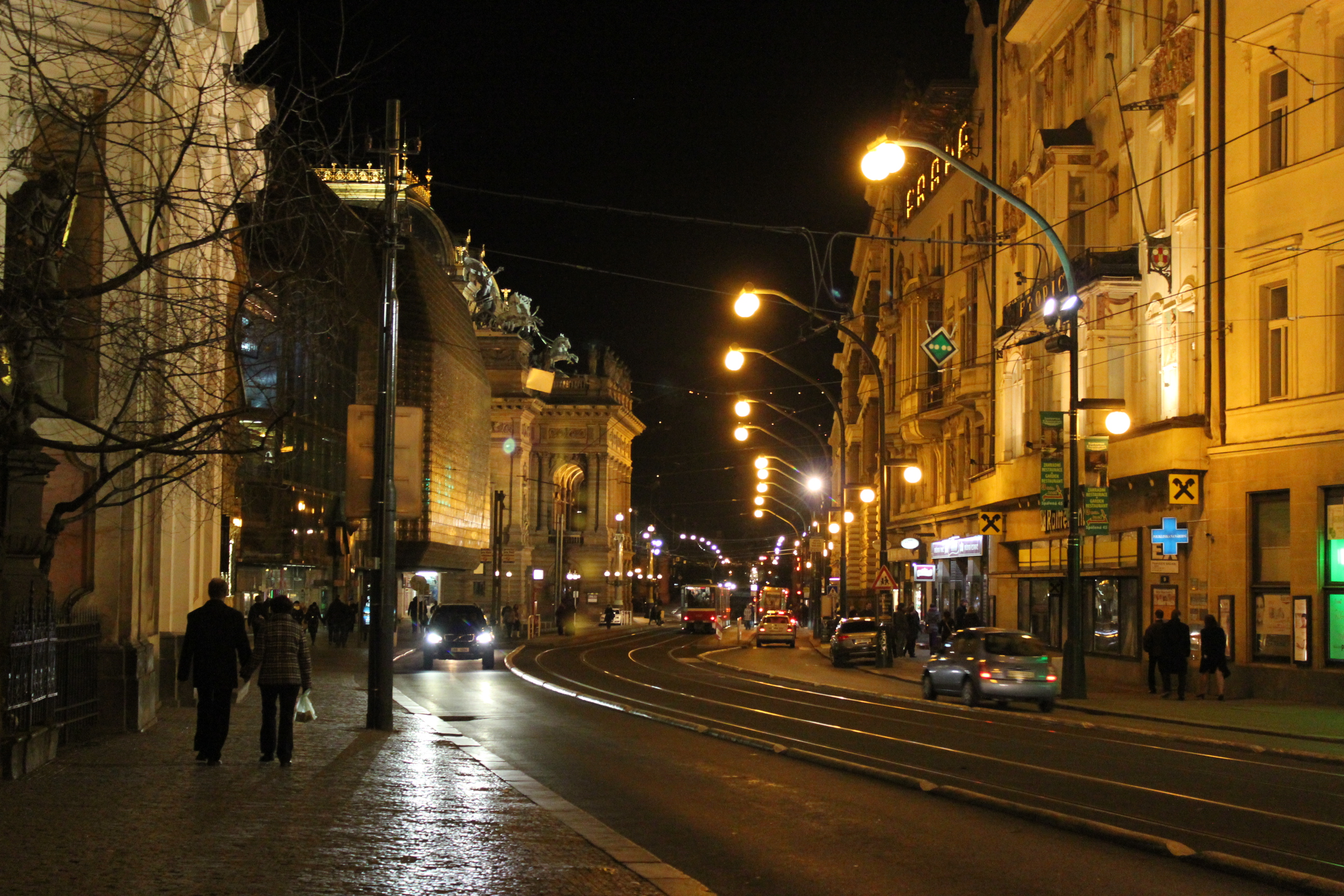 Nighttime in Prague; Czech Republic; 2011