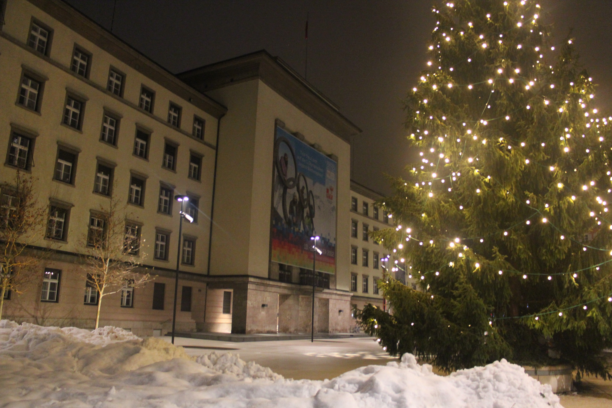 Christmas Tree; Innsbruck, Austria; 2012