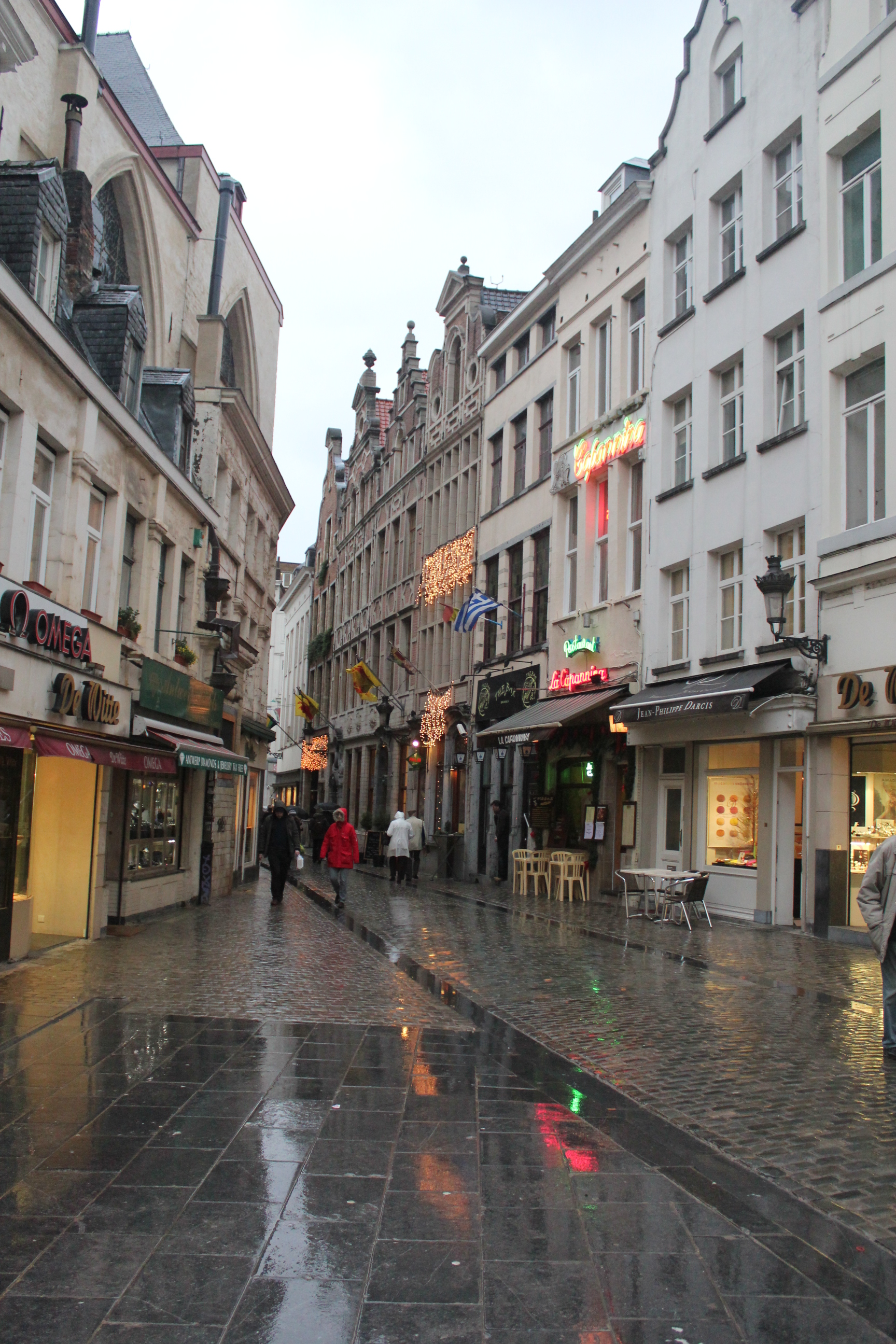 Rainy Conditions; Brussels, Belgium; 2012