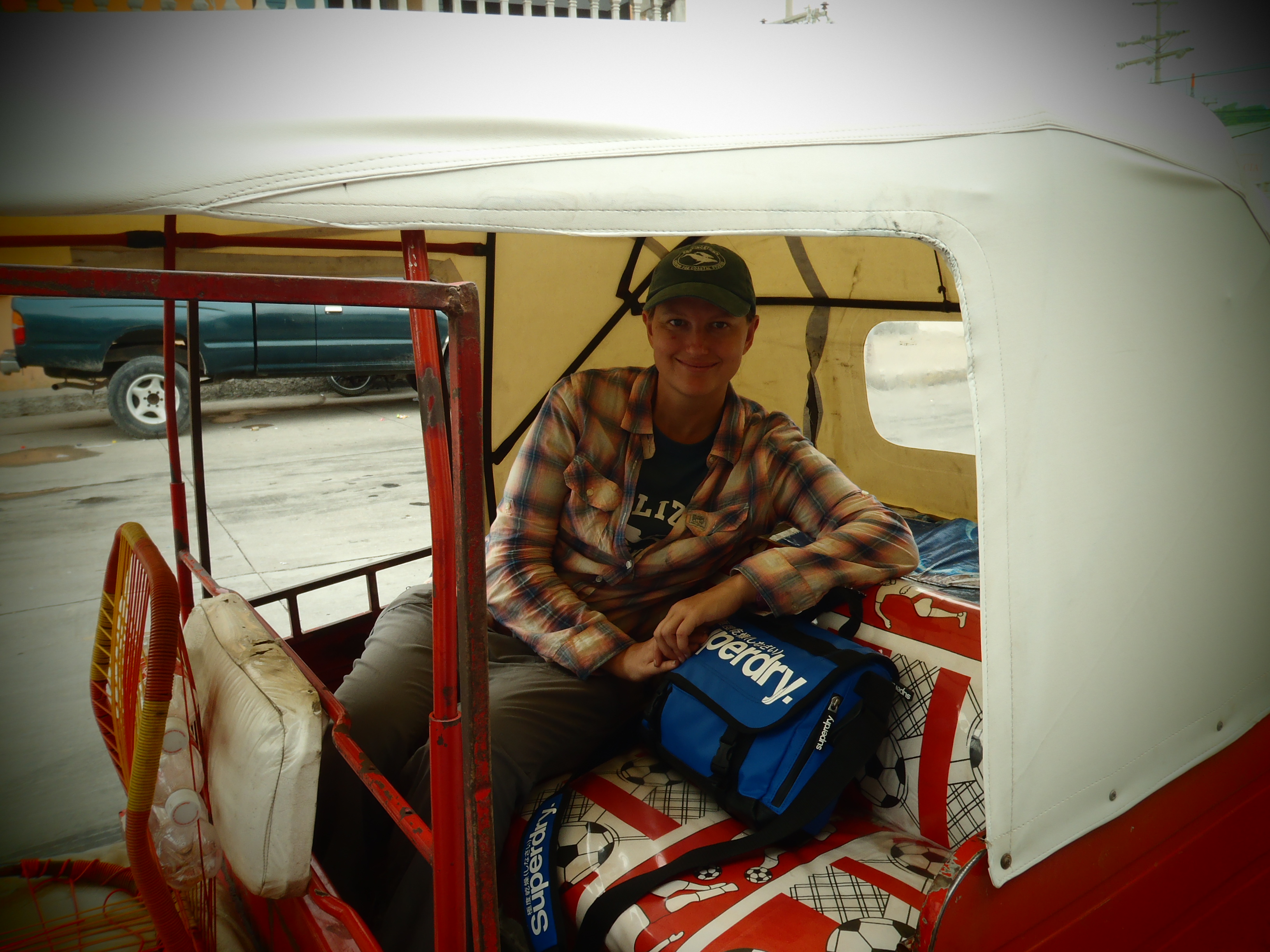 Tuk Tuk Portrait; Flores, Guatemala; 2013