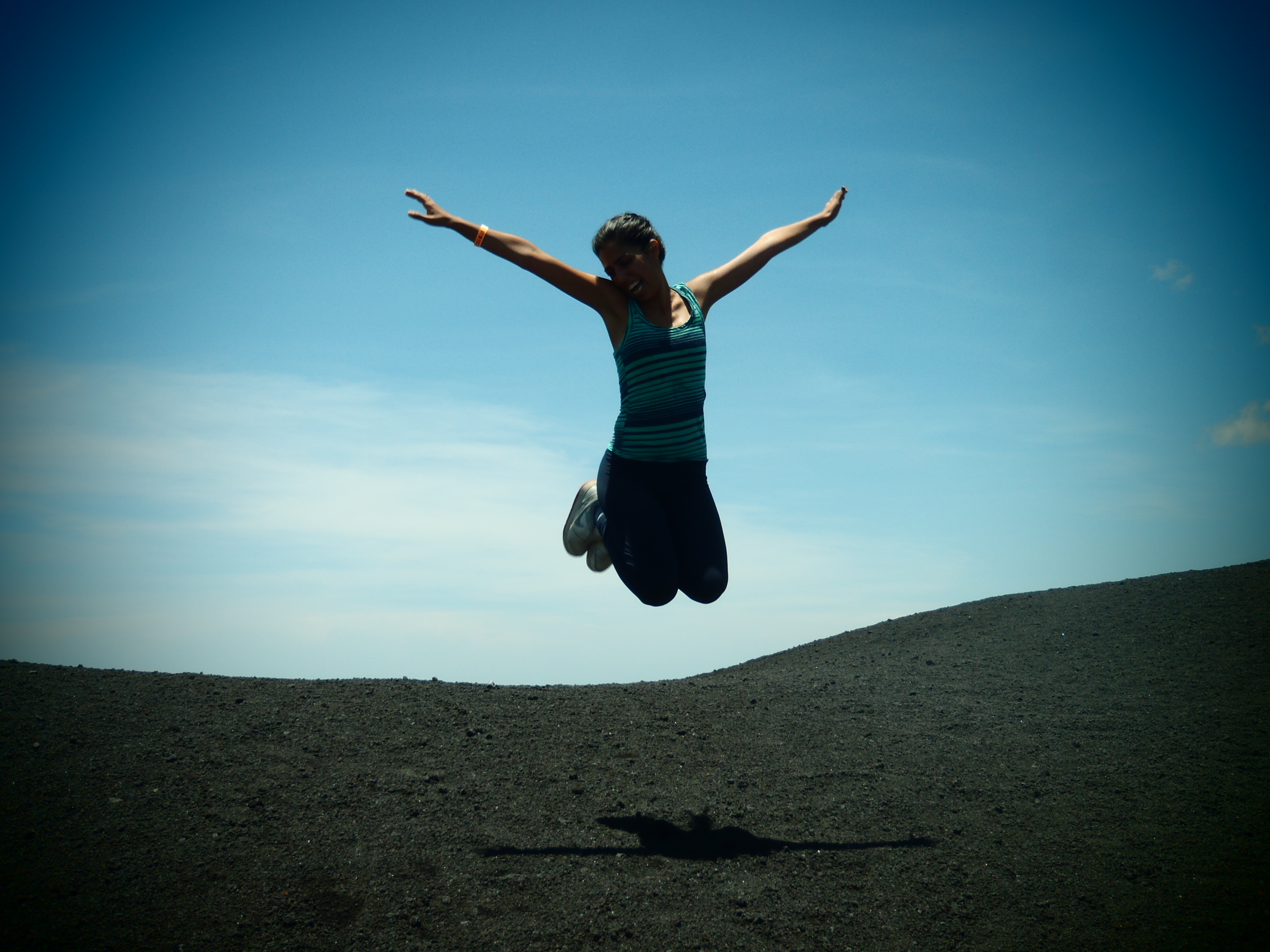 Good Mate, Merav, with Her Signature Jumpin' Photograph; Nicaragua; 2013