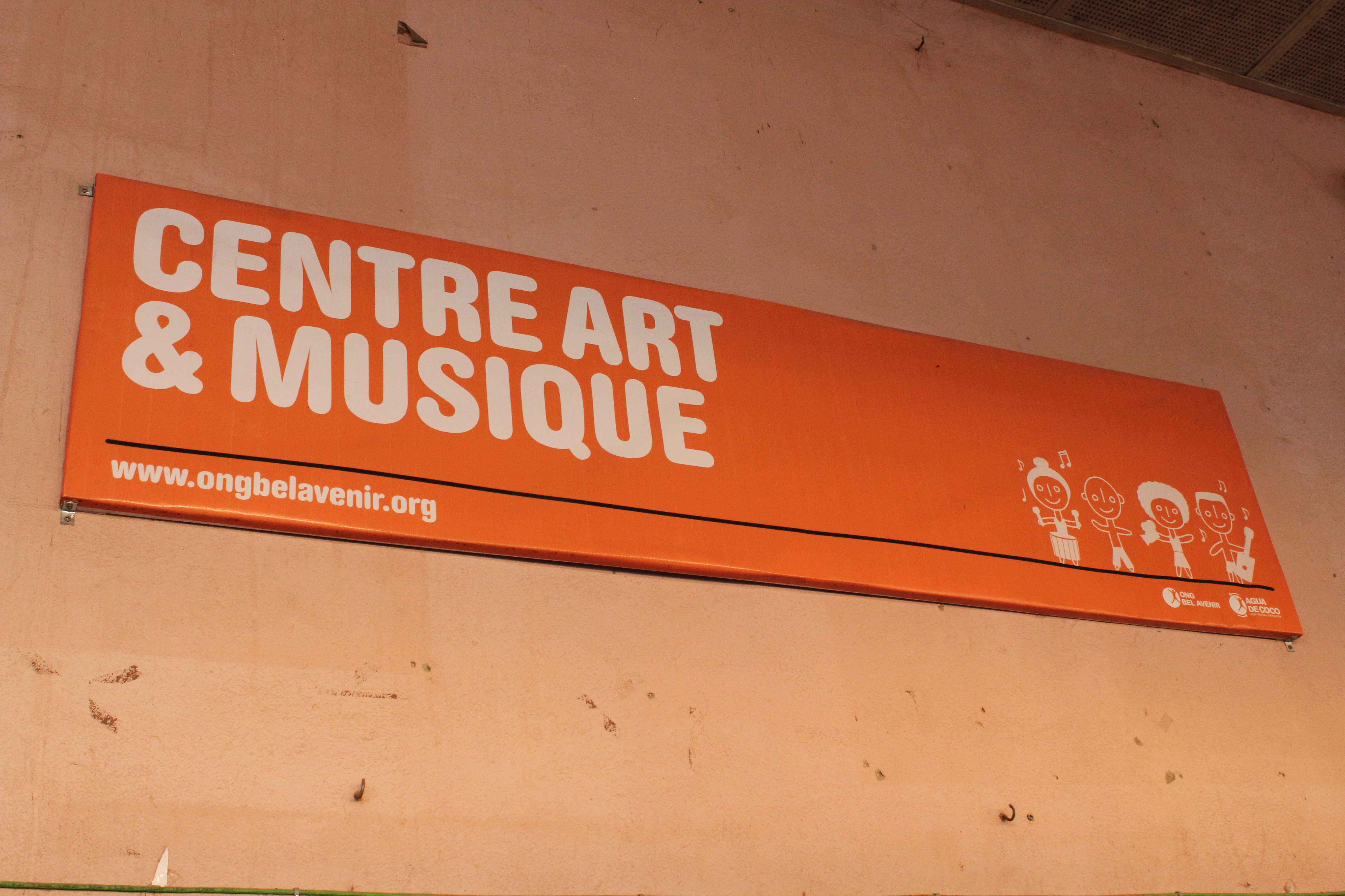 Music Building Sign; Toliara, Republic of Madagascar; 2013