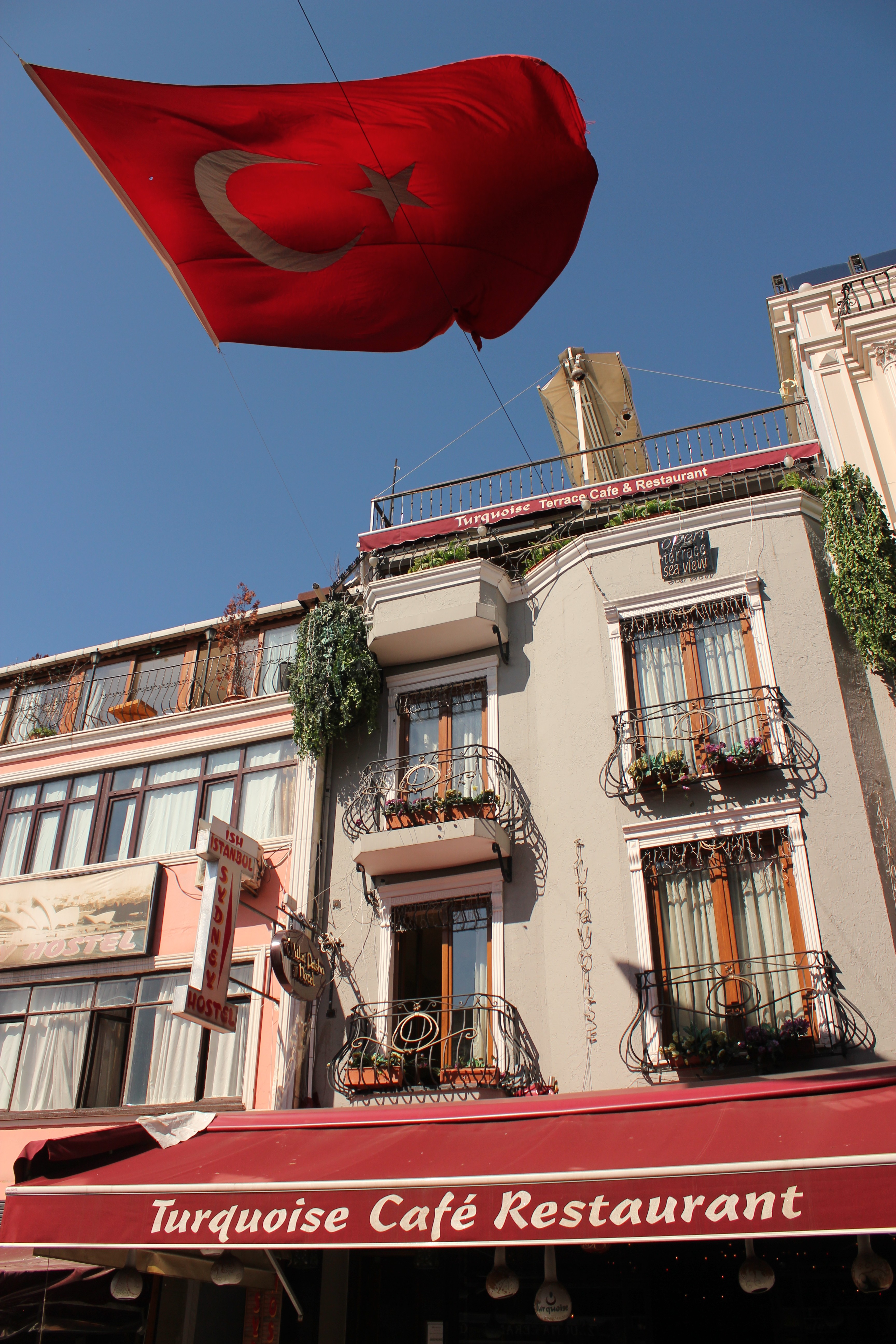 Turkish Flag; Istanbul, Turkey; 2013