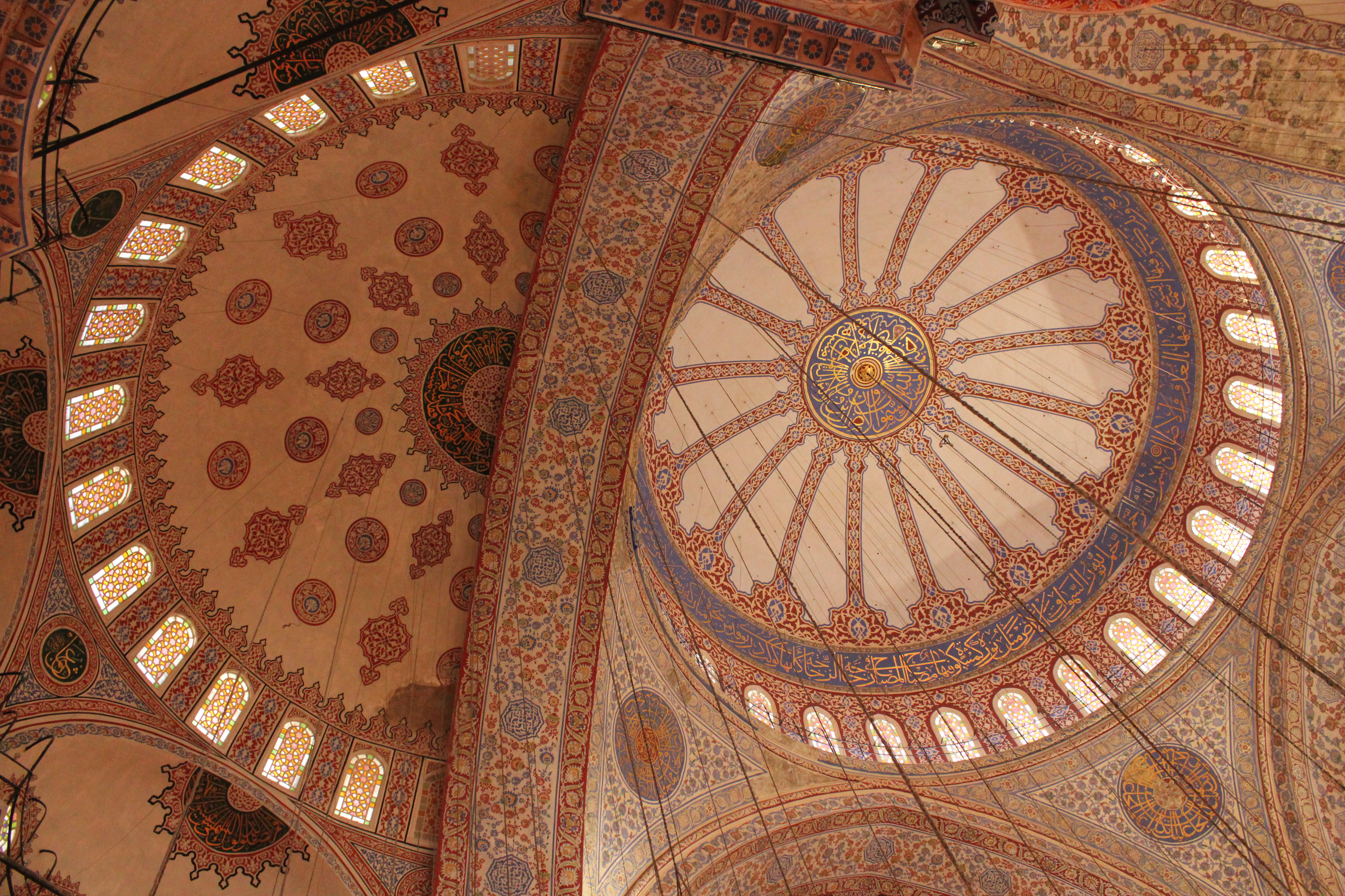 Interior Design of Blue Mosque; Istanbul, Turkey; 2013