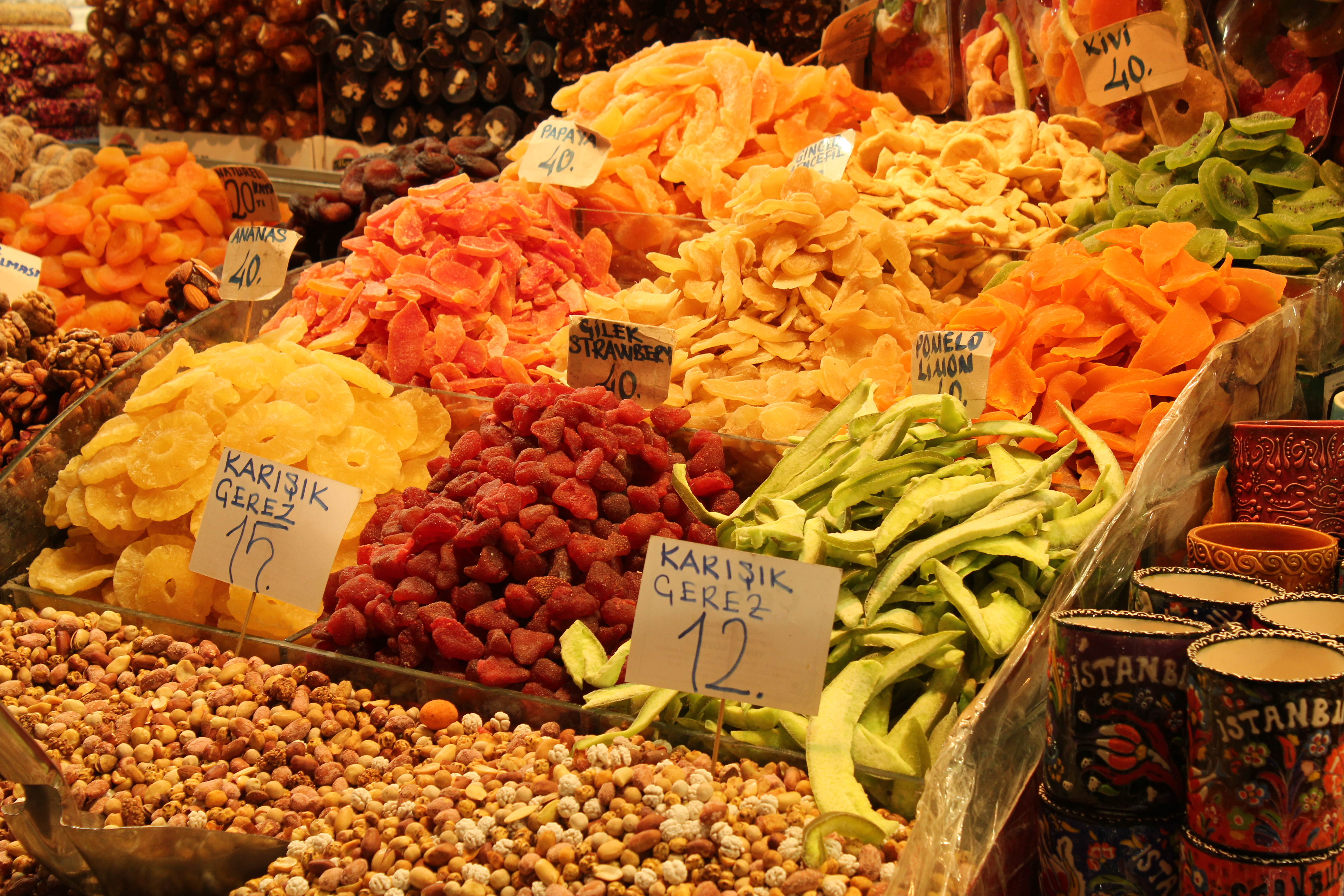 Dried Fruits; Istanbul, Turkey; 2013