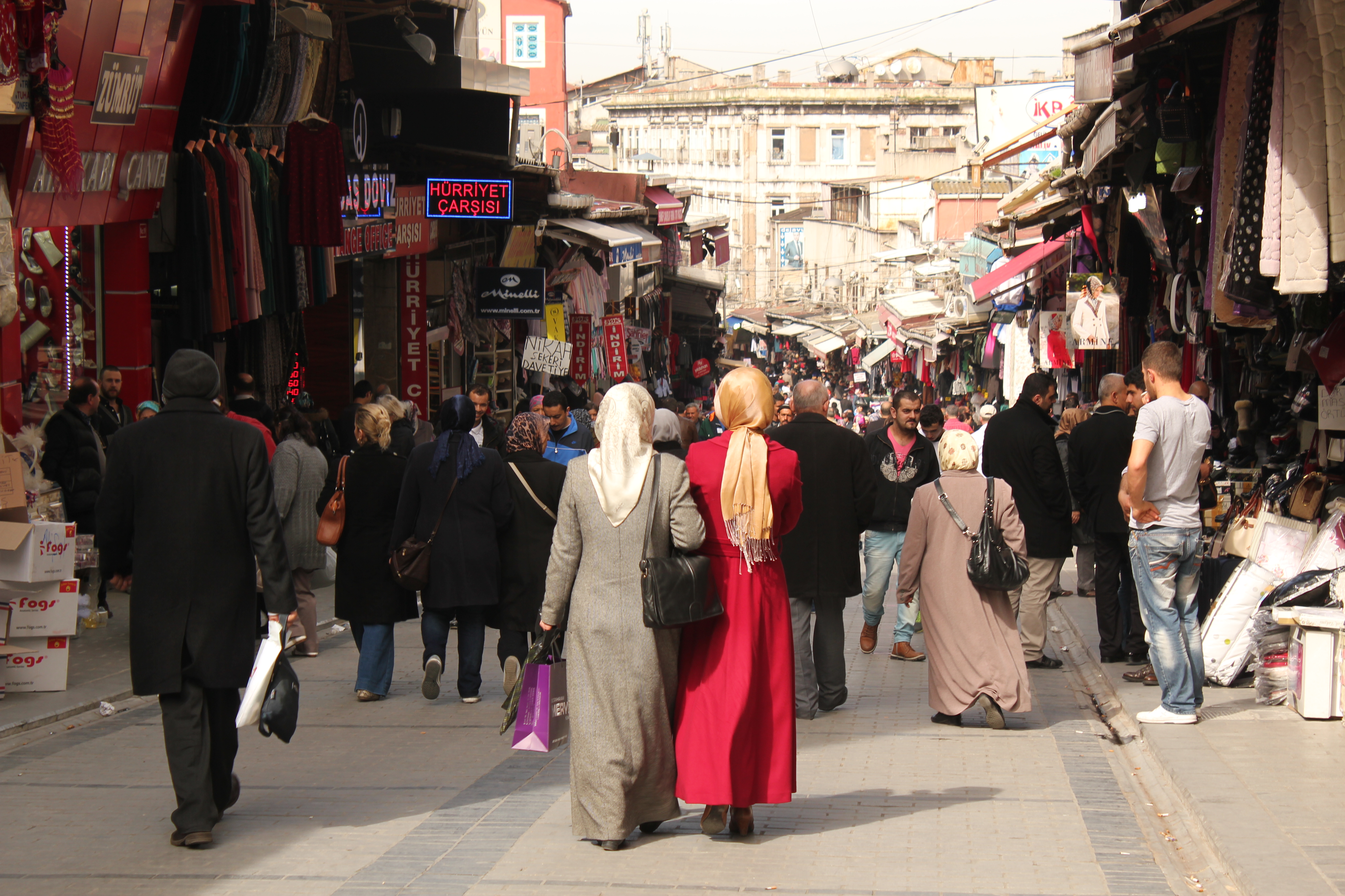 Crowded Streets; Istanbul, Turkey; 2013