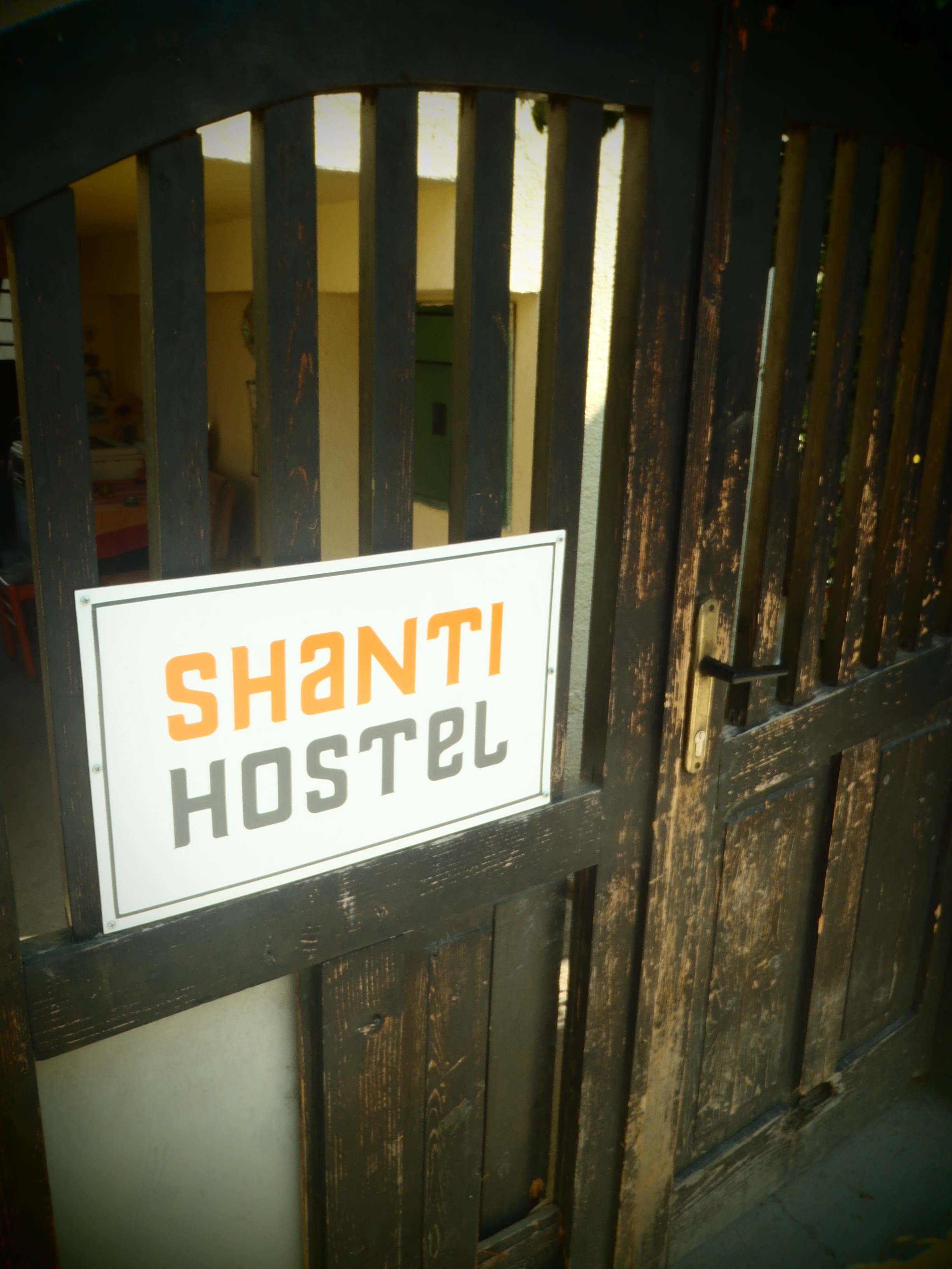Shanti Hostel Entrance; Skopje, Republic of Macedonia; 2013